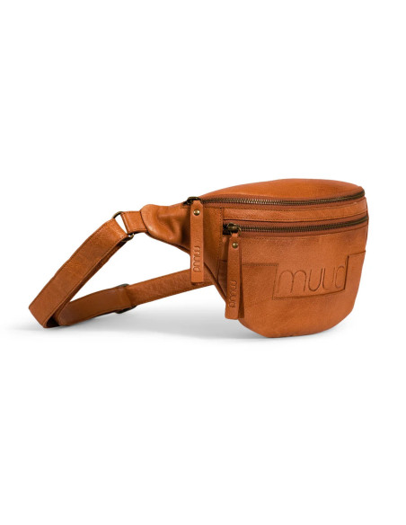 Marsupio in pelle Muud Vegas - Whisky