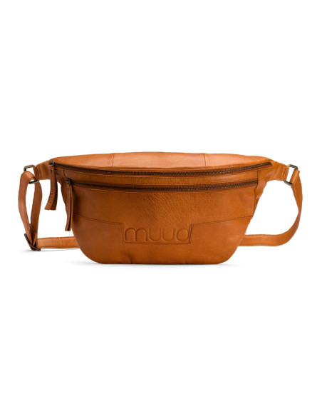 Marsupio in pelle Muud Vegas XL - Whisky