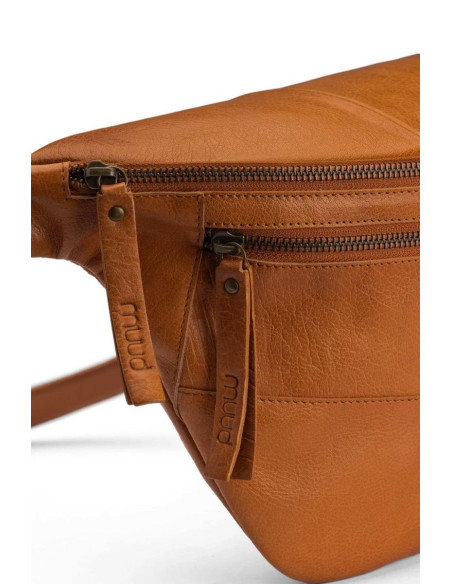 Marsupio in pelle Muud Vegas XL - Whisky