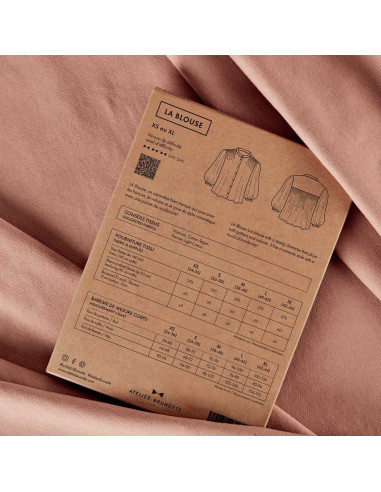 Modello LA blouse - Atelier Brunette