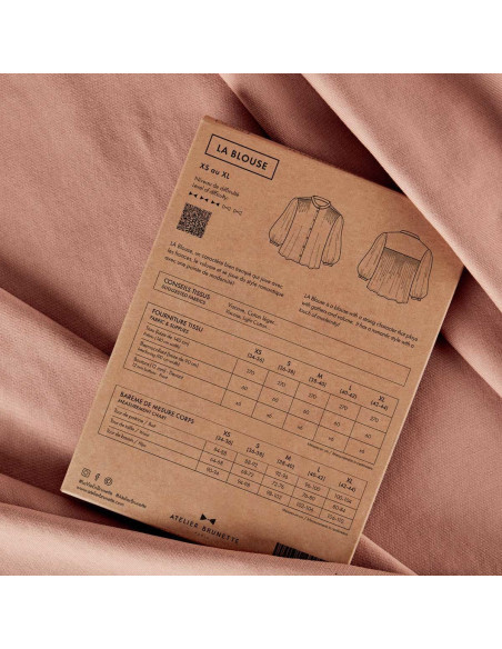 Modello LA blouse - Atelier Brunette