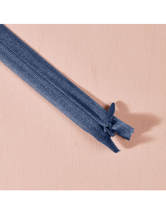 Chiusura invisibile Cobalt - Atelier Brunette