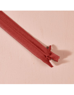 Chiusura invisibile Terracotta - Atelier Brunette
