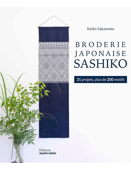Libro di ricamo giapponese sashiko