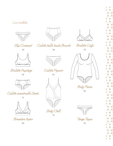 Libro imparare a cucire la propria lingerie comoda