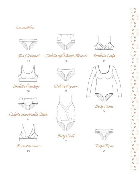 Libro imparare a cucire la propria lingerie comoda