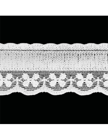 Lingerie elastica in pizzo plissettato bianco