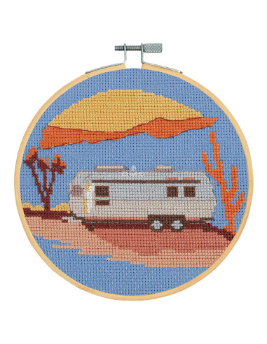 Kit ricamo a punto croce - Airstream