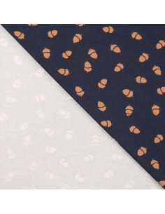 Tessuti jersey - Nappe blu scuro 2