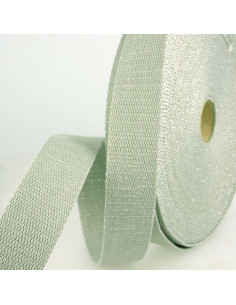 Tracolla in lurex - Grigio e argento