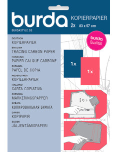 Carta carbone Burda - Rosso e Blu