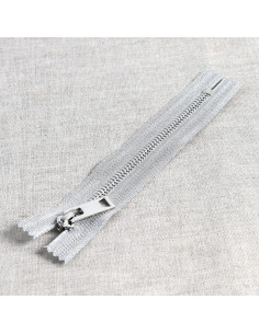 Chiusura metallo lurex - Argento