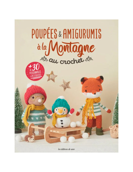 Libro bambole & amigurumi in montagna all'uncinetto