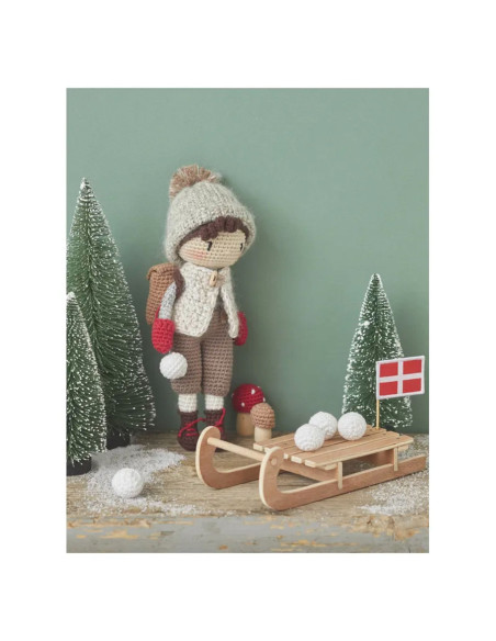 Libro bambole & amigurumi in montagna all'uncinetto