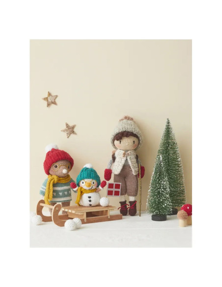 Libro bambole & amigurumi in montagna all'uncinetto