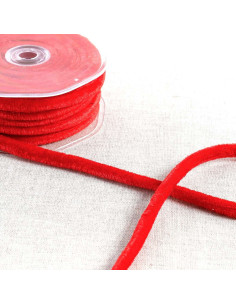 Cordone velluto - Rosso