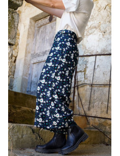 Tessuto twill di viscosa Carlota blu atlantico - Églantine & Zoé 2