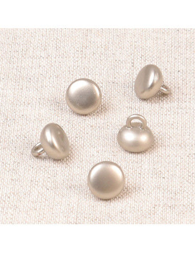 Pulsante Chloé metallo - Argento