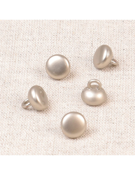 Pulsante Chloé metallo - Argento