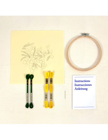 Kit ricamo - Mimose