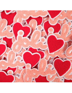 Toppa termoadesiva grande formato - Bel cuore 2