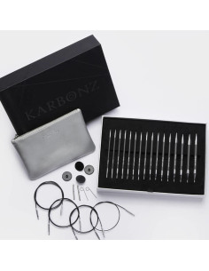 Set di ferri circolari KnitPro Karbonz