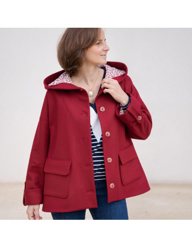 Modello di cappotto Eurydice - Anna Rose patterns