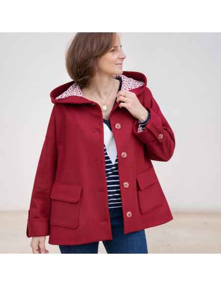 Modello di cappotto Eurydice - Anna Rose patterns
