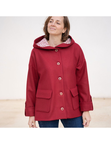Modello di cappotto Eurydice - Anna Rose patterns