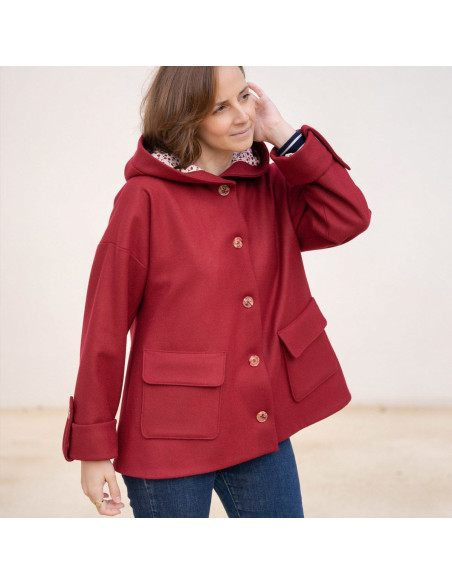 Modello di cappotto Eurydice - Anna Rose patterns