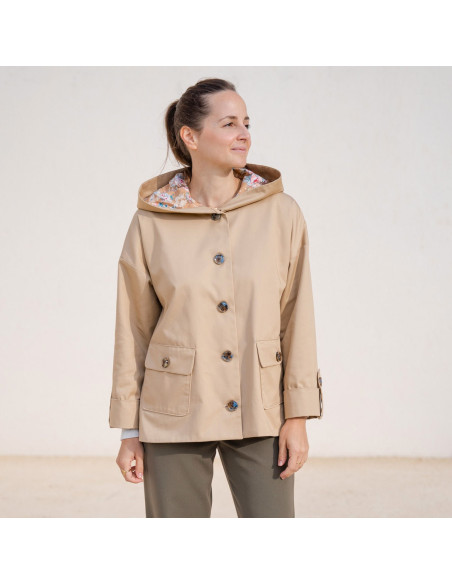 Modello di cappotto Eurydice - Anna Rose patterns