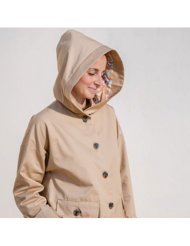 Modello di cappotto Eurydice - Anna Rose patterns
