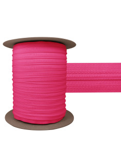 Chiusura in nylon 3 mm YKK - Fucsia