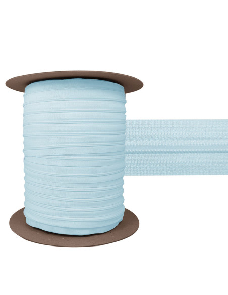 Chiusura in nylon 3 mm YKK - Azzurro pastello
