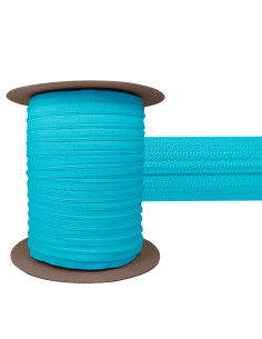 Chiusura in nylon 3 mm YKK - Blu laguna