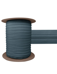 Chiusura in nylon 3 mm YKK - Grigio scuro