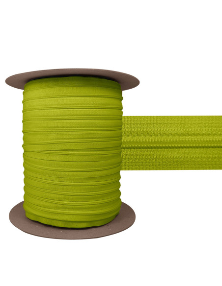 Chiusura in nylon 3 mm YKK - Verde mela