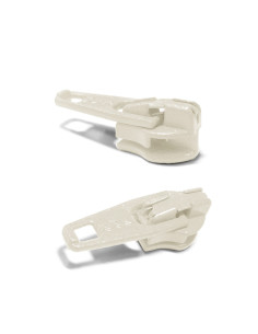 Cursore per chiusura nylon 3 mm YKK - Ecru