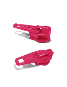 Cursore per chiusura in nylon 3 mm YKK - Fucsia