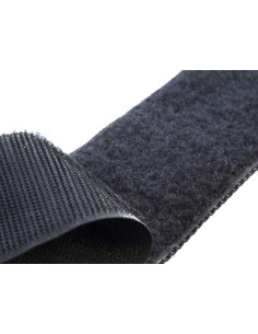 VELCRO® Brand da cucire nero 25 mm di larghezza al metro
