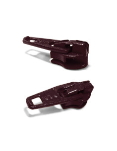 Cursore per chiusura nylon 3 mm YKK - Borgogna