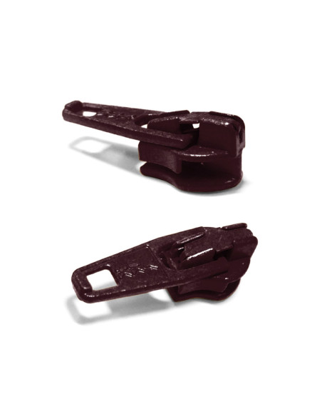 Cursore per chiusura nylon 3 mm YKK - Borgogna