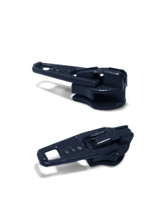 Cursore per chiusura in nylon 3 mm YKK - Blu marino