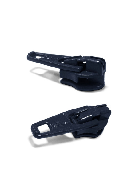 Cursore per chiusura in nylon 3 mm YKK - Blu marino