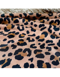 Tessuto twill di viscosa Kiara Leopardo - My Dress Made