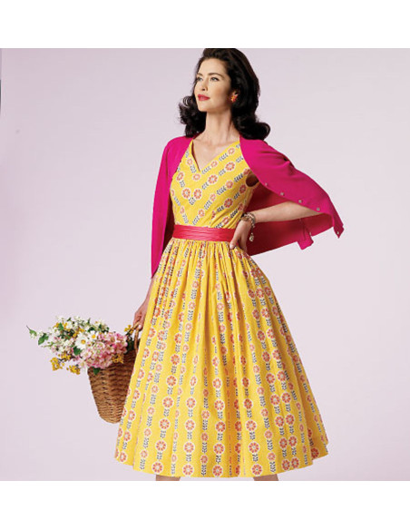 Modello di abito Vintage 1957 - Vogue 8789