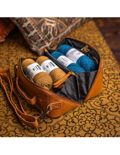 Borsa a tracolla Muud Cleo - Whisky