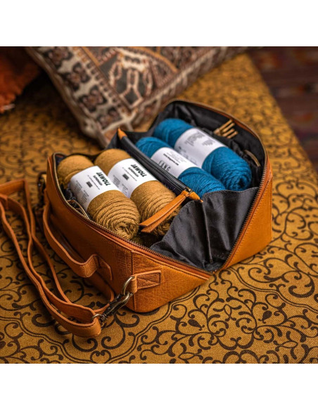 Borsa a tracolla Muud Cleo - Whisky