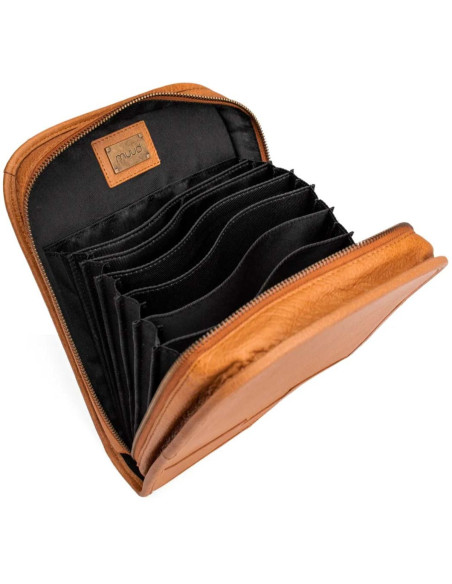 Astuccio per ferri da maglia Muud Voss - Whisky