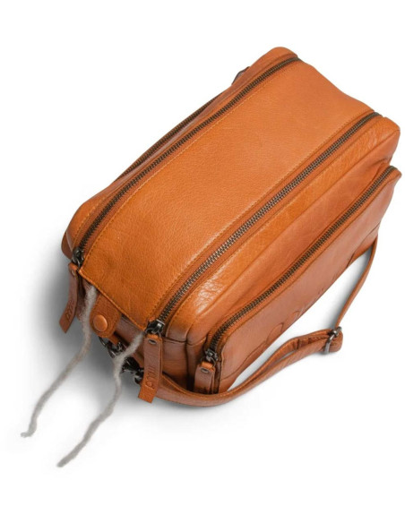 Borsa a tracolla per il lavoro a maglia Muud Stavanger - Whisky